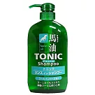日本熊野馬油二合一淨爽洗髮精600ml