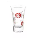 【日本Toyo Sasaki】緣起開運祈福 直式玻璃清酒杯100ml ‧ 白兔櫻花