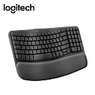 羅技 WaveKeys 人體工學鍵盤 石墨灰