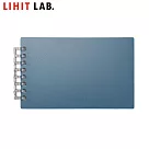 LIHIT LAB N─2670 網點活頁筆記本(MUTUAL) 石板藍
