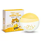 【URBANER 奧本】寵物二合一開結按摩梳 CT─29 (除毛梳/按摩梳/狗梳毛/貓梳毛/貝殼梳/寵物梳子) CT─29 躺躺凹