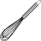 《Premier》鋼柄矽膠打蛋器(黑26cm) | 攪拌棒 攪拌器