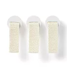 【MUJI 無印良品】檔案盒用方便拉環/3入組/原色