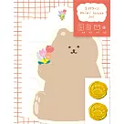 【日本Wa─Life】小小日和造型迷你小信封紙組 ‧ 毛絨絨小熊