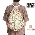 【素包包】購物袋 可後背雙肩環保牛津布大容量折疊(70751040) _C字母