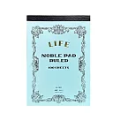LIFE NOBLE PAD B6 筆記本 100枚入 橫格