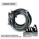 ADAMOUTDOOR|戶外延長3PIN 動力線 10M ( ADPW─EC3P10M─G) 軍用綠