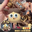 【美好家 Mehome】捏捏樂鑰匙扣 解壓公仔掛件 土豆君/ 大眼睛1入