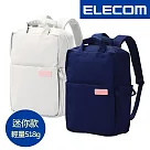 ELECOM 迷你帆布3WAY薄型後背包OFF04─ 燕麥