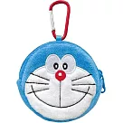 I m Doraemon 藤子不二雄筆下人氣角色─多拉A夢附登山扣迷你小零錢包 臉款