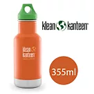 【美國Klean Kanteen】幼童不鏽鋼保溫瓶355ml_海雀橘