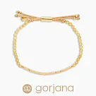 GORJANA POWER GEM 金色平衡骨 可調式能量手鍊 黃水晶 豐足旺盛自信