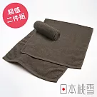 【日本桃雪】運動綁頭毛巾超值兩件組 (深咖啡色) | 鈴木太太公司貨