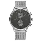 OBAKU 流轉光年雙時區米蘭帶錶款─V196GUCUMC