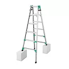 【長谷川Hasegawa設計好梯】日本職人專用─四腳可伸縮兩用梯RYZ─18(6階192CM)