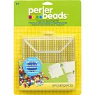 《Perler 拼拼豆豆》四入大正方模型板組合(透明)─可銜接/超值必買組
