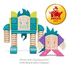 Tegu 磁性積木 ─ 怪獸家族：豆豆&塔塔 (30件組)