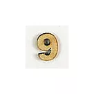木質素材(S)，數字─9