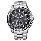 CITIZEN Eco─Drive 航空地堡時尚電波腕錶─AT9096─57E