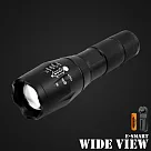【WIDE VIEW】超輕量CREE T6 LED伸縮變焦手電筒組(ZL─100─AT)