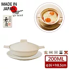 【日本長谷園伊賀燒】多功能日式陶鍋(白)