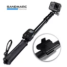 SANDMARC 鋁合金強力延伸桿 無限銀 50吋 (38─127公分) 加贈 GoPro 板手