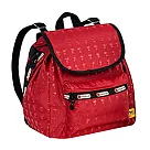 LESPORTSAC 防水尼龍後背包─紅色史努比 (現貨+預購)紅色史努比