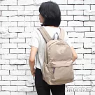 BAGCOM 隨喜抗水收納後背包─搭配斜肩帶+胸扣帶(A4 ok) 米灰