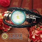 【十相自在】黃財神心咒水晶咒輪手環