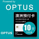 澳洲上網 ─ 10天12GB高速上網與通話預付卡(可熱點分享)