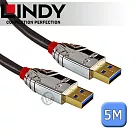 LINDY 林帝 CROMO USB3.0 Type─A 公 to 公 傳輸線 5m (36629)