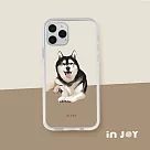 INJOYmall for iPhone 11 Pro max 微笑哈士奇 防摔手機殼 保護殼