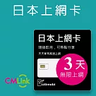 日本3天上網吃到飽 (熱點分享)