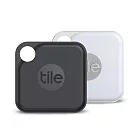 Tile 防丟小幫手─Pro 2.0 雙入組(可換電池) / 黑色+白色