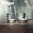 EPIgas ATS 鈦炊具組 TS─203 【兩鍋兩蓋】 / 城市綠洲