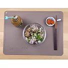 【Sprourtee小豆芽】 北歐風系列 風格 環保矽膠餐墊─3入優雅棕色
