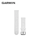 【GARMIN】QUICK RELEASE 矽膠錶帶白色