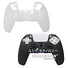 PS5 無線控制器矽膠保護套 無線手把保護套 防護套_透白