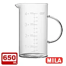 MILA 咖啡玻璃量杯650ml