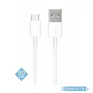Samsung 三星製造 短版80cm Micro USB to Type─A充電線【盒裝拆售】 單色