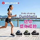 【BALANCE 1】迷你塑身啞鈴(1kgx2入)
