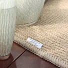 Ecodailylife 北歐風簡約羊毛地墊 淺咖啡
