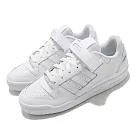 adidas 休閒鞋 Forum Low 運動 男鞋 愛迪達 基本款 簡約 舒適 穿搭 全白 FY7755 27cm WHITE
