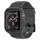 SGP / Spigen Apple Watch Series 4 (44mm) Rugged Armor Pro─防摔保護殼專業版(錶帶一體成型) 軍綠