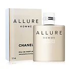 CHANEL 香奈兒 ALLURE BLANCHE 白色時尚男性淡香精(50ml) EDP─香水航空版