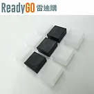 【ReadyGO雷迪購】超實用線材配件USB─A 2.0/3.0公頭接口必備高品質矽膠防塵蓋(3入裝) (透明3入裝)