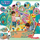 日本People─腦力體力激盪球屋(叢林)(1Y+/遊戲屋/球池/大型玩具)