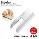【日本下村】Verdun日本製─精工淬湅一體成型不鏽鋼刀 料理烹飪 切麵包丁 21.5cm(製麵專用)