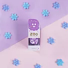【ZOO ㄖㄨˋ】拋棄式兒童指甲油|糖糖馬卡龍系列 | #22 搖滾紫花獅(糖果亮片葡萄紫)