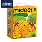 《MiDeer》── 進階式拼圖─叢林動物(LEVEL2) ☆